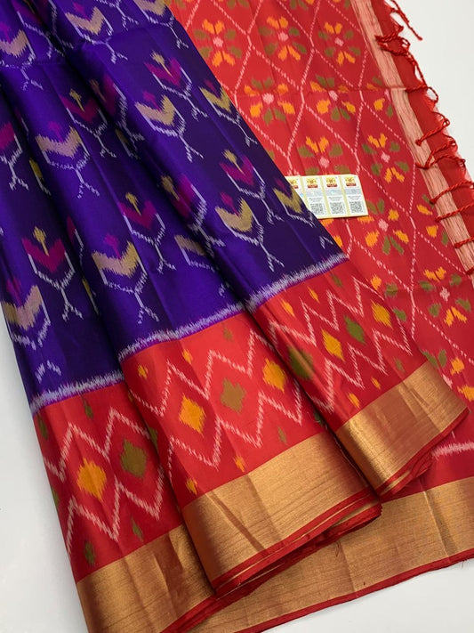 Handloom Pochampalli Silk Saree - 2002