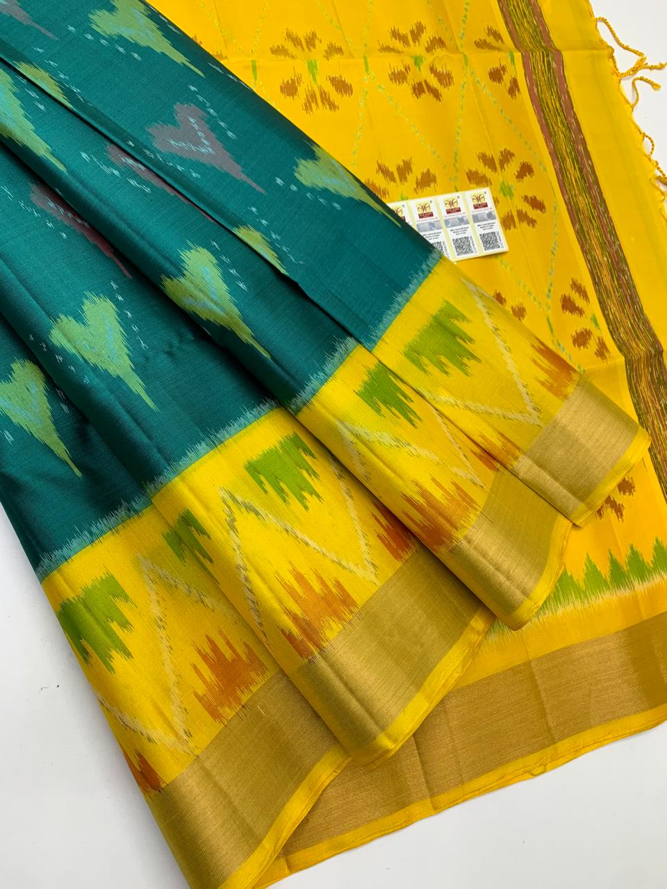 Handloom Pochampalli Silk Saree - 2015