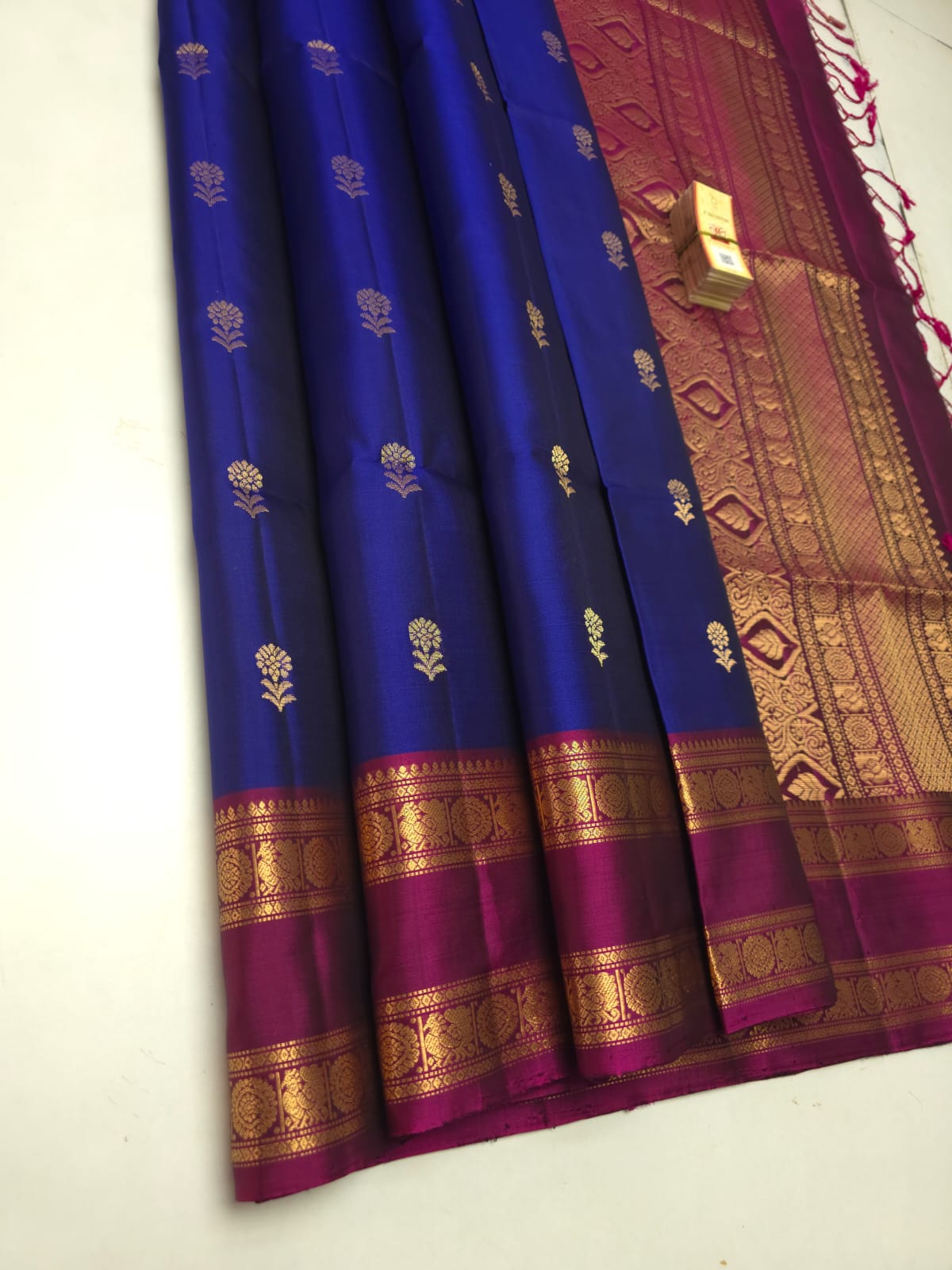 Handloom Silk Saree - Traditional Border - 1948