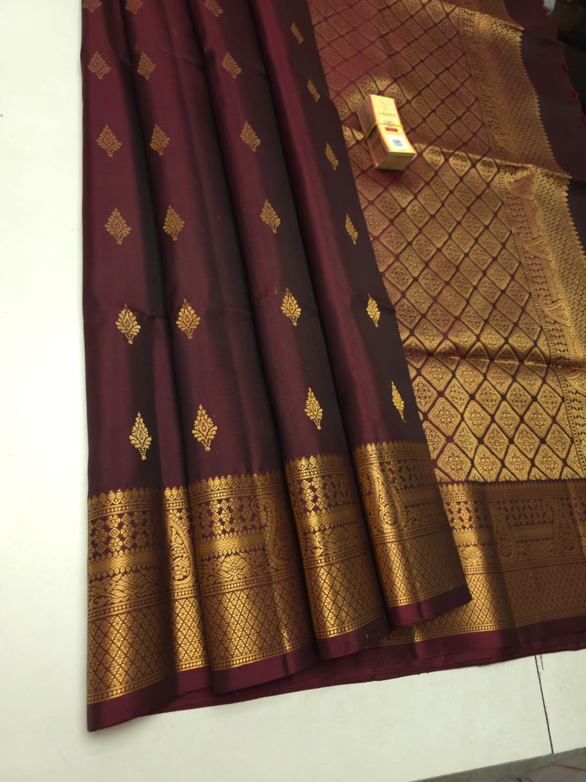 Handloom Silk Saree - Traditional Border - 1952