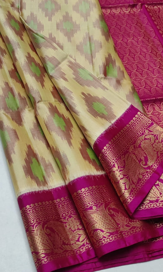 Handloom Pochampalli Silk Saree - 2025