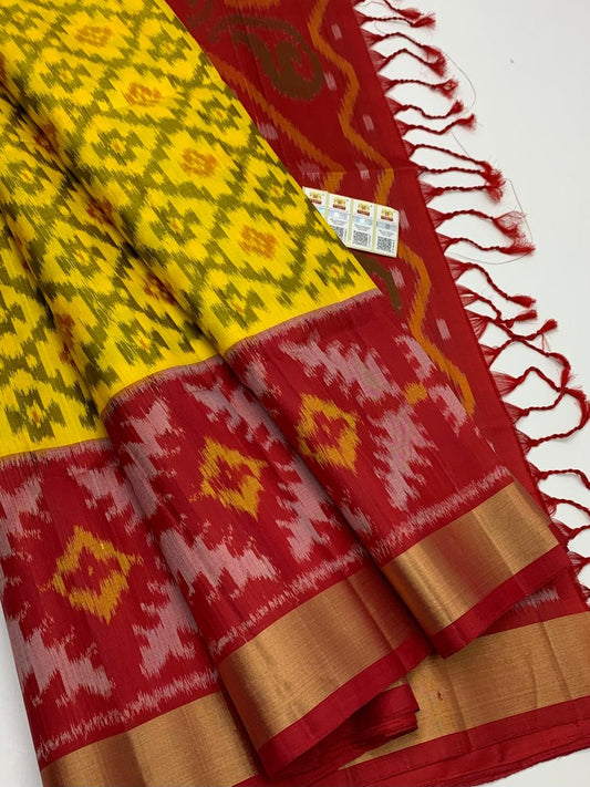 Handloom Pochampalli Silk Saree - 1999