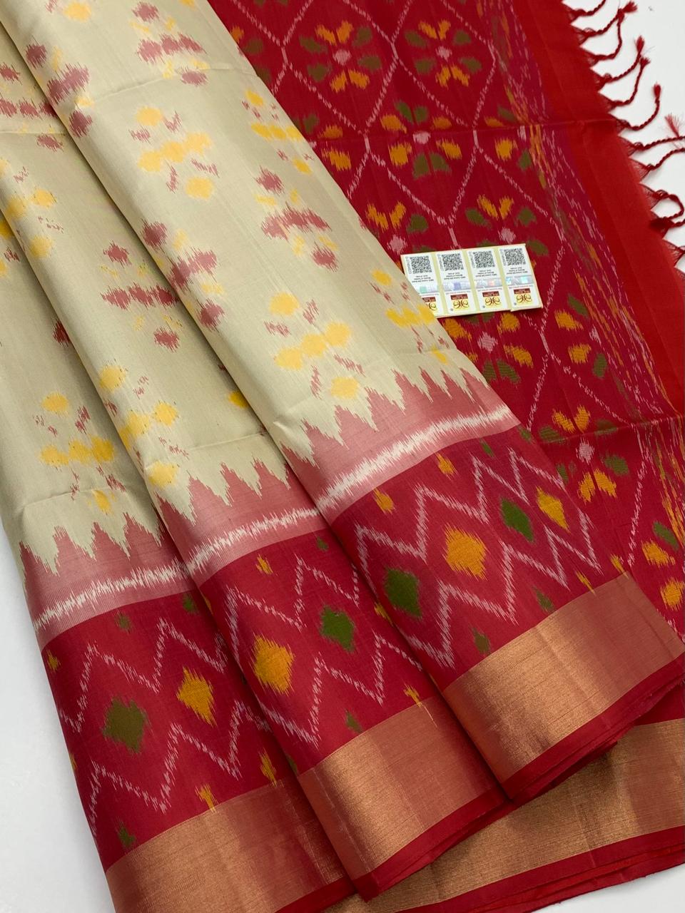 Handloom Pochampalli Silk Saree - 1998