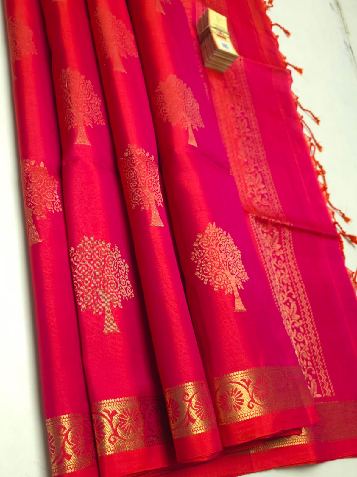 Handloom Silk Saree - Traditional Border - 1959
