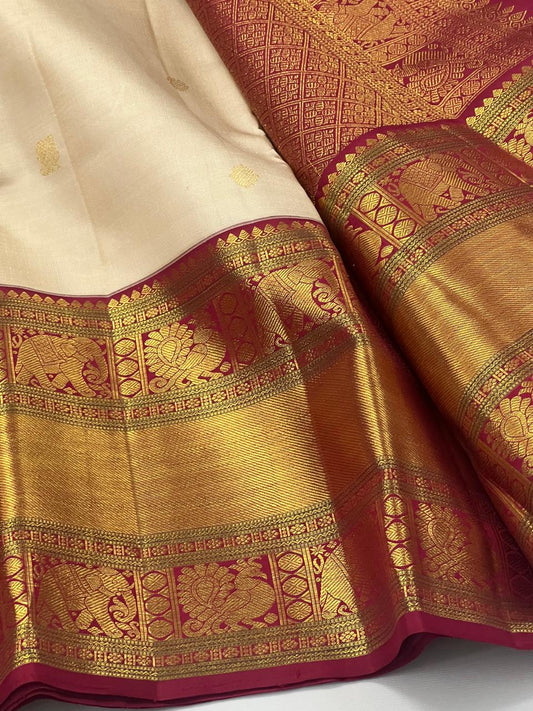 Kanchipuram Pure Silk Handloom Saree - 2219