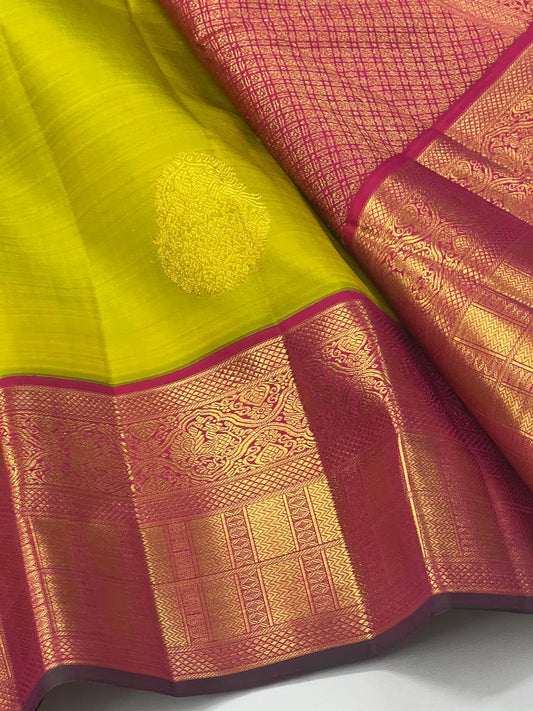Kanchipuram Pure Silk Handloom Saree - 2220