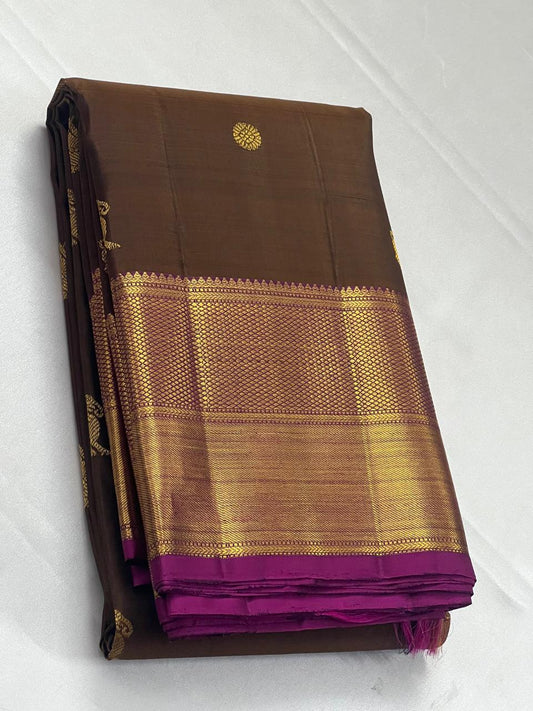 Kanchipuram Pure Silk Handloom Saree - 2228